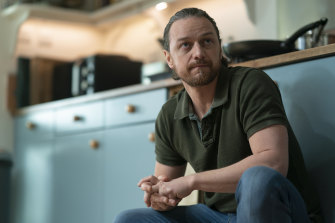 James McAvoy in a tense lockdown situation in Together.