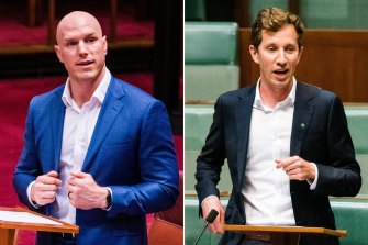 David Pocock making his first speech in the Senate on August 2 and Max Chandler-Mather in the House of Representatives without a tie on August 1.