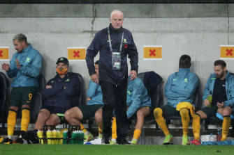 Graham Arnold says there is no cause for concern over the Socceroos’ recent form.