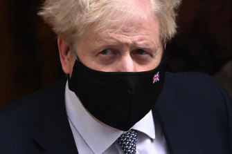 Prime Minister Boris Johnson: under fire for lockdown parties at No. 10.