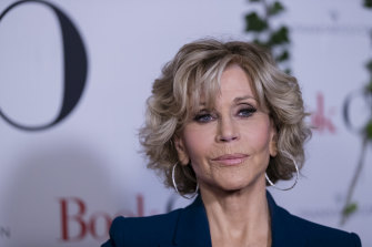 Cecille B. DeMille award recipient Jane Fonda.