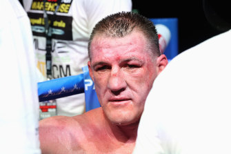 Paul Gallen reflects on his defeat.