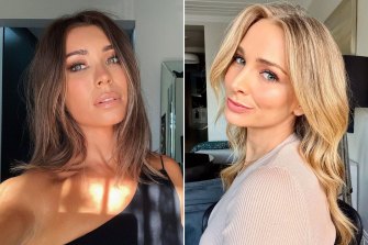 Rozalia Russian (left) and Anna Heinrich are the first influencers to be pinged by Australia’s advertising watchdog.