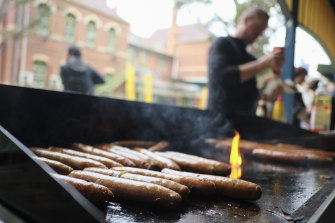 Community groups planning election day sausage sizzles and cake stalls are urged to be COVID-safe. 