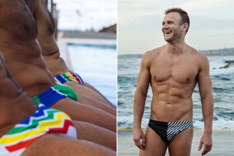 Australian men’s swimwear brand Smithers from finance executive turned designer Jake Smith, specialises in briefs styles.