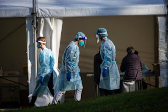 A family at a public housing tower in Kensington has tested positive for COVID-19, which has resulted in an entire floor being ordered to isolate for 14 days. A testing clinic has been set up for all other residents to get tested.