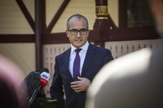 Victorian Deputy Premier James Merlino on Tuesday.