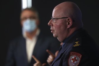 Ambulance Victoria chief executive Tony Walker reveals a 17.2 per cent spike in calls for help.