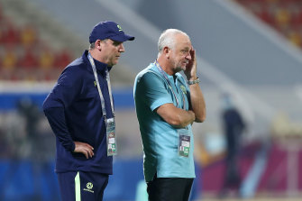 Graham Arnold and his assistant Rene Meulensteen have a huge job ahead of them.