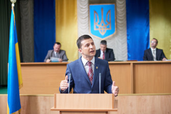 Fiction becomes fact: Ukraine President Volodoymyr Zelensky played a school teacher who becomes the accidental president in the 2015 TV satire Servant of the People.