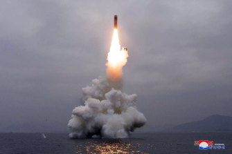 Kim regime building submarine able to fire ballistic ...