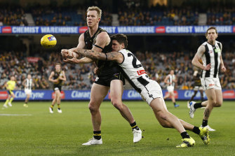 Richmond and Collingwood will get reduced funding from the AFL.