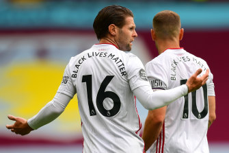 Controversy Mars Epl Return As Sheffield Aston Villa Draw