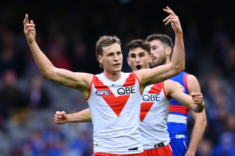 The Crowsâ first offer for Jordan Dawson was rejected by the Swans.