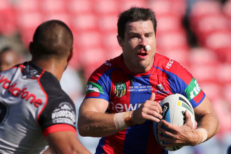James McManus during his playing days with the Knights in 2015.