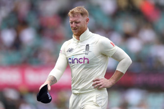 Ben Stokes is one of several England players under an injury cloud ahead of the Hobart Test.