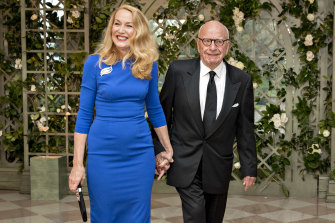 Rupert Murdoch and Jerry Hall are reportedly going their separate ways.