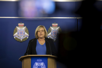 Police Minister Lisa Neville.