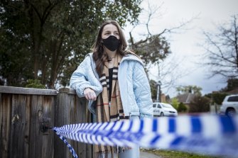 Blackburn North resident Chloe Krakouer witnessed the incident Monday morning. 