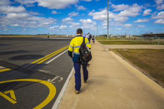 The man flew out to FMG’s Cloudbreak mine on July 20.