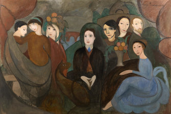 Marie Laurencin’s Apollinaire and His Friends - including Picasso.