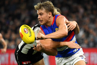 The Western Bulldogs’ Bailey Smith will be among the star attractions in prime time in July.