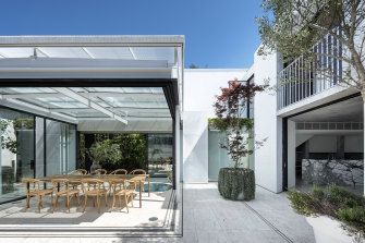 The designer Woollahra residence of Jason Camuglia sold for $17 million to Susie Kelly.