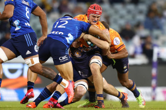 Young Brumbies blindside Tom Hooper has been tipped for international honours by his coach Dan McKellar. But is next year’s World Cup too soon?