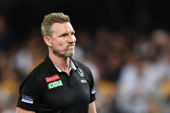 Pies coach Nathan Buckley spoken for the first time about Collingwood’s Do Better report.