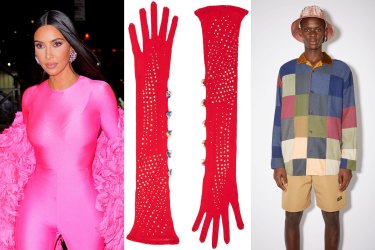 Kim Kardashian’s bodysuits, opera gloves from Poster Girl and oversized shorts from Acne are some of the trends influential Australians are embracing.