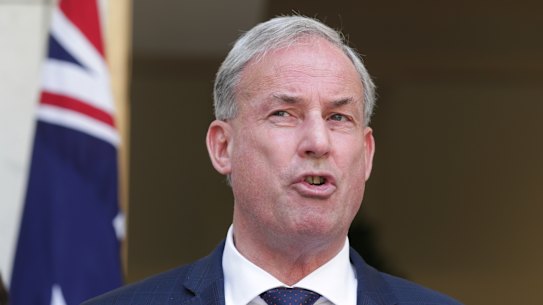 Sports Minister Richard Colbeck.