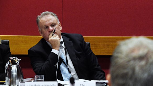 Mark Latham, One Nation's leader in NSW.