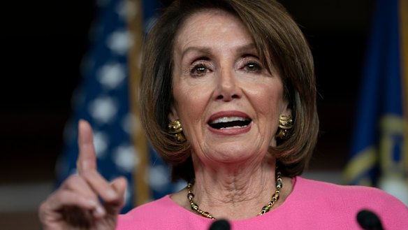 US Speaker of the House and chief Trump opponent Nancy Pelosi.