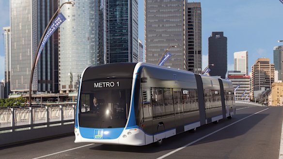 Brisbane Metro vehicles are expected to come in at a cost of about $3.16 million each, according to the latest council figures.