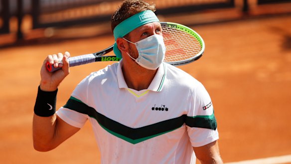 Tennys Sandgren tested positive for coronavirus in November, but was still shedding the virus in January - illustrating the sensitivity of some tests.