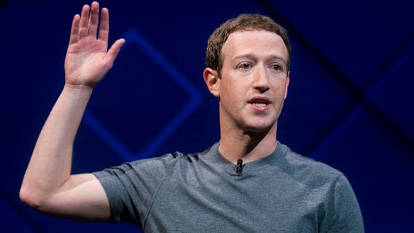 'My mistake': Facebook chief Mark Zuckerberg.