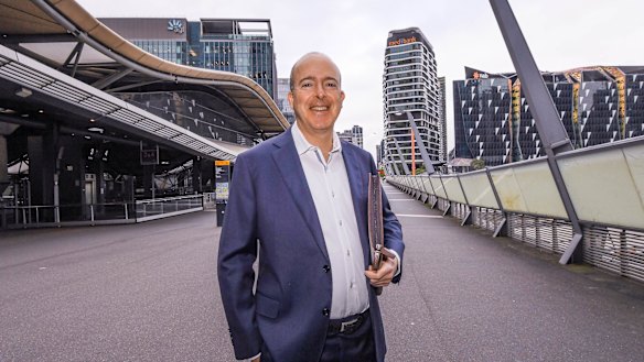 Dani Peer returned to the office for the first time since March 15, 2020.