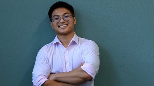 Former North Sydney Boys student Jordan Ho achieved an ATAR of 99.95 and is now studying medicine at the University of NSW.