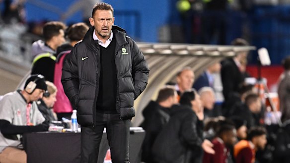 Socceroos coach Tony Popovic.