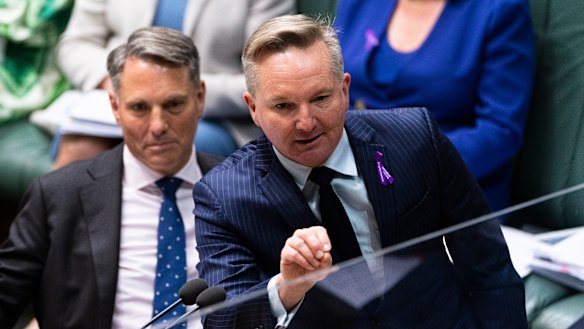 Climate Change and Energy Minister Chris Bowen has ruled out a blanket ban on new fossil fuel projects.
