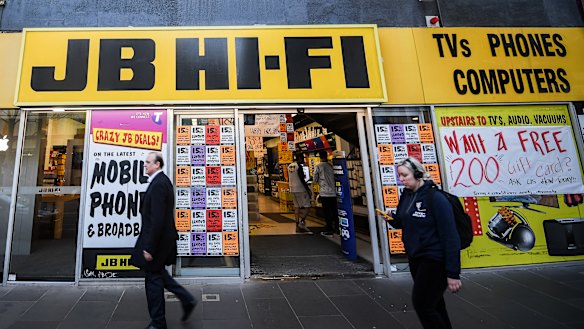 JB Hi-Fi's results this week are worth highlighting.