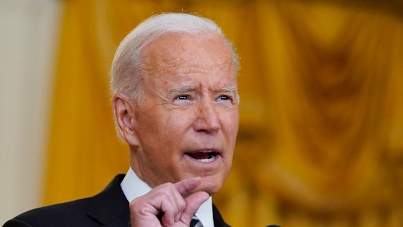 US President Joe Biden says chaos during Afghanistan pullout is to be expected.