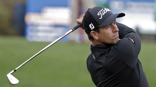 Major threat: Adam Scott appears primed to challenge for his second green jacket.