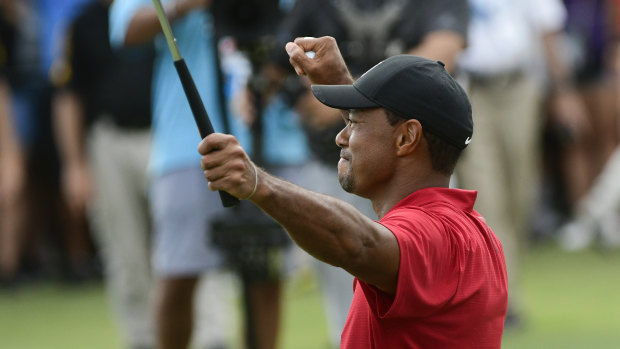 Comeback complete: Barely able to walk prior to spine fusion surgery, Tiger Woods is now all the way back.