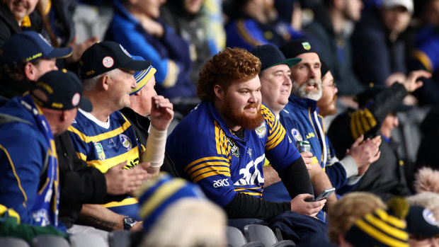 Parramatta says crowd restrictions at Bankwest Stadium are costing the club nearly $600,000 a game.