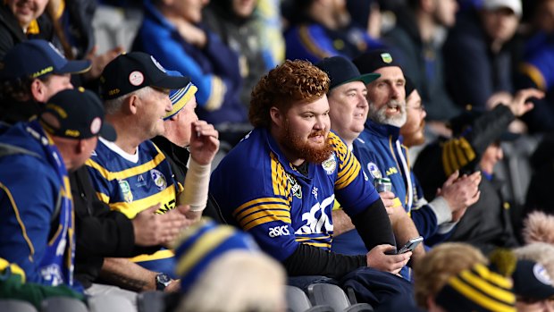 Parramatta says crowd restrictions at Bankwest Stadium are costing the club nearly $600,000 a game.