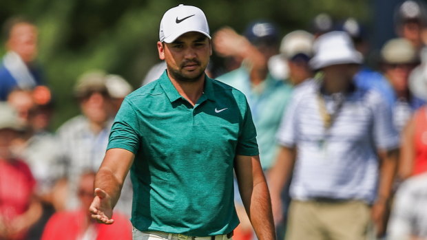 In the hunt: Jason Day.