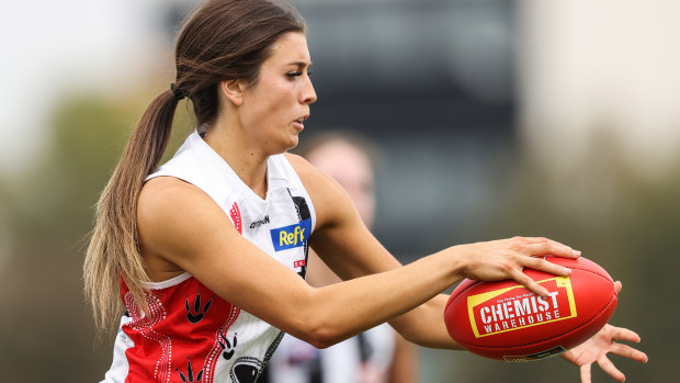 Georgia Patrikios is part of the new generation making their mark in the AFLW.