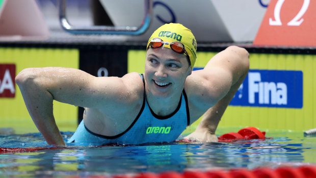 Cate Campbell has finished atop the women's World Cup standings.