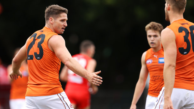 Jesse Hogan is set to play his first AFL game for GWS this weekend, after several weeks in the VFL.